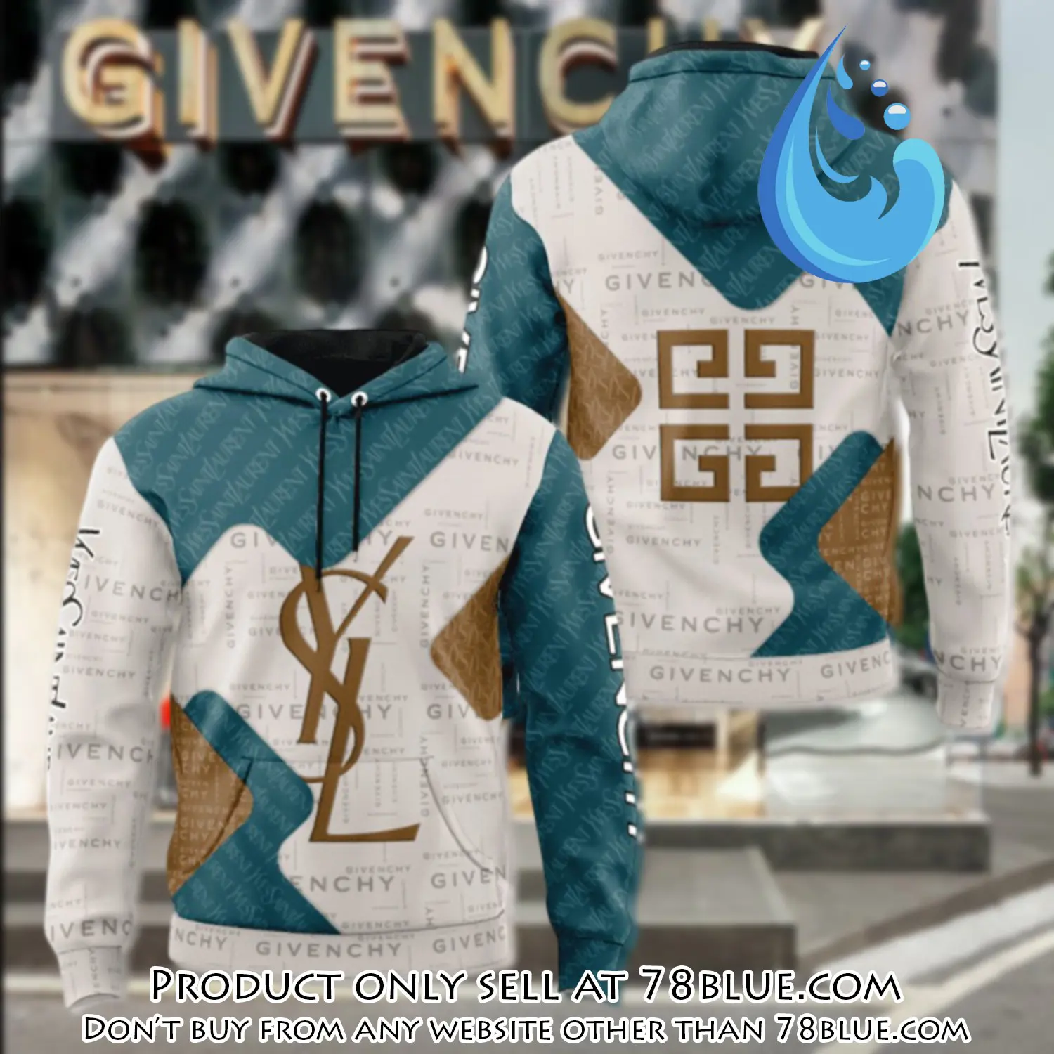 Givenchy yves saint laurent unisex hoodie luxury brand gifts  jh2292 78b0428495